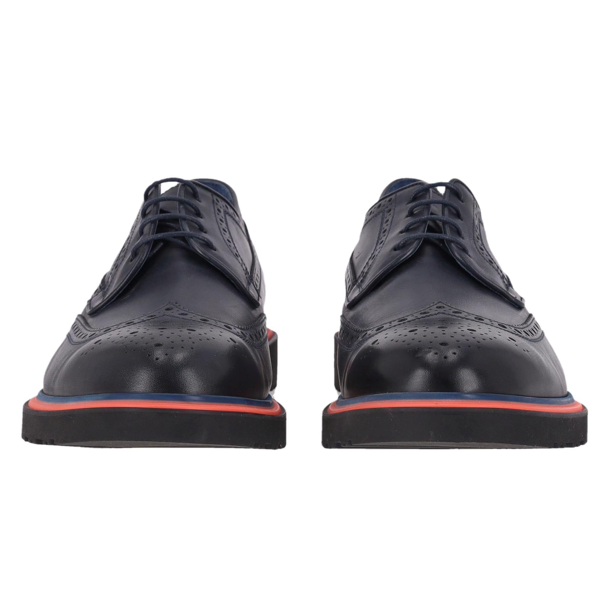 Paul Smith Brogues aus Leder (Schwarz) im Angebot