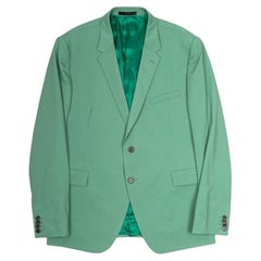 Blazer léger vert pour homme Paul Smith, laine et élasthanne, taille 54R