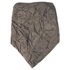 Cravate en soie noire à pois froissés PAUL SMITH Taille unique