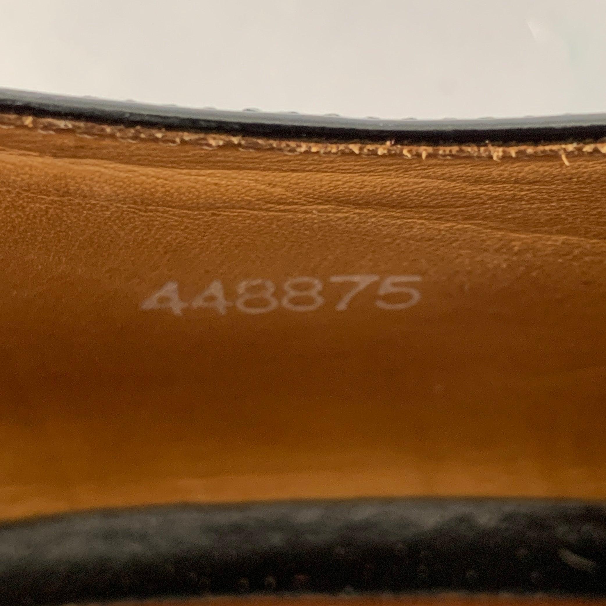 Paul Smith taglia 10 Nero Verde Traforato in pelle di ciottoli Up&Up in vendita 4