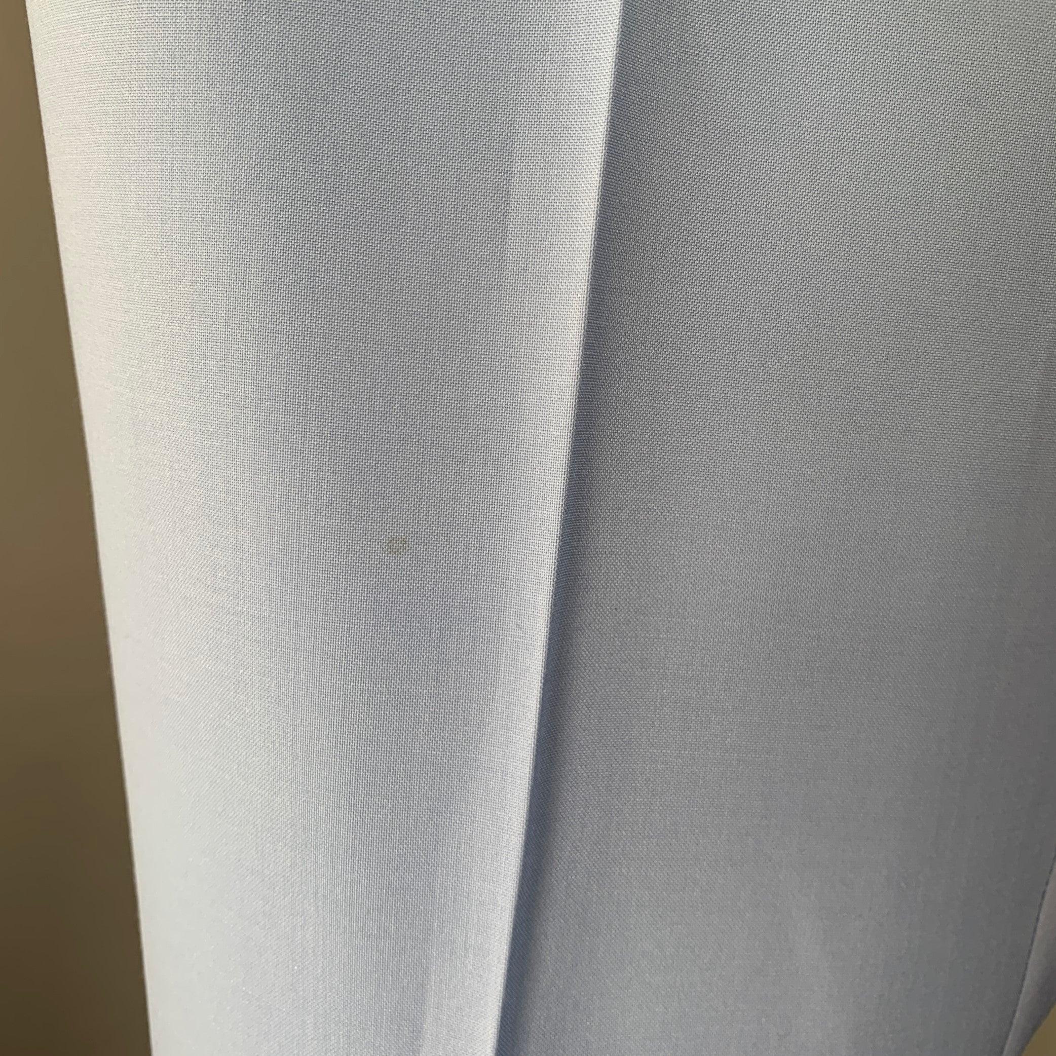 PAUL SMITH - Pantalon à fermeture éclair en mohair bleu, taille 32 Bon état - En vente à San Francisco, CA