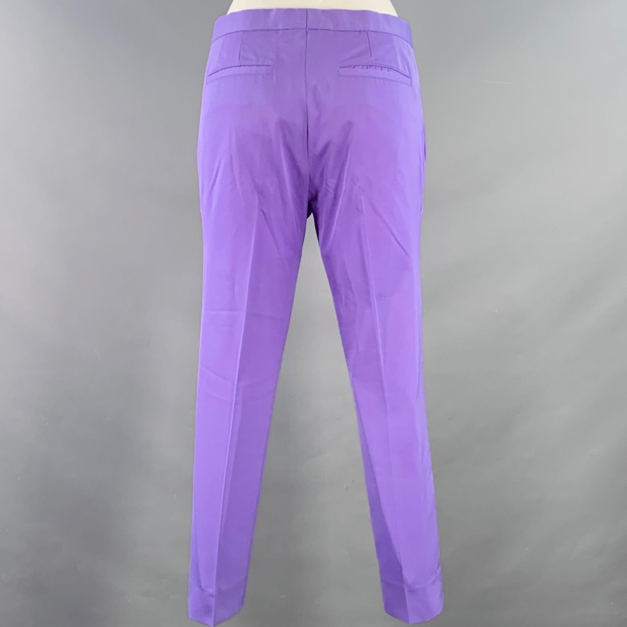 PAUL SMITH Taille 36 Costume Soho Fit Purple Lavender Wool Notch Lapel (laine à revers) Pour hommes en vente
