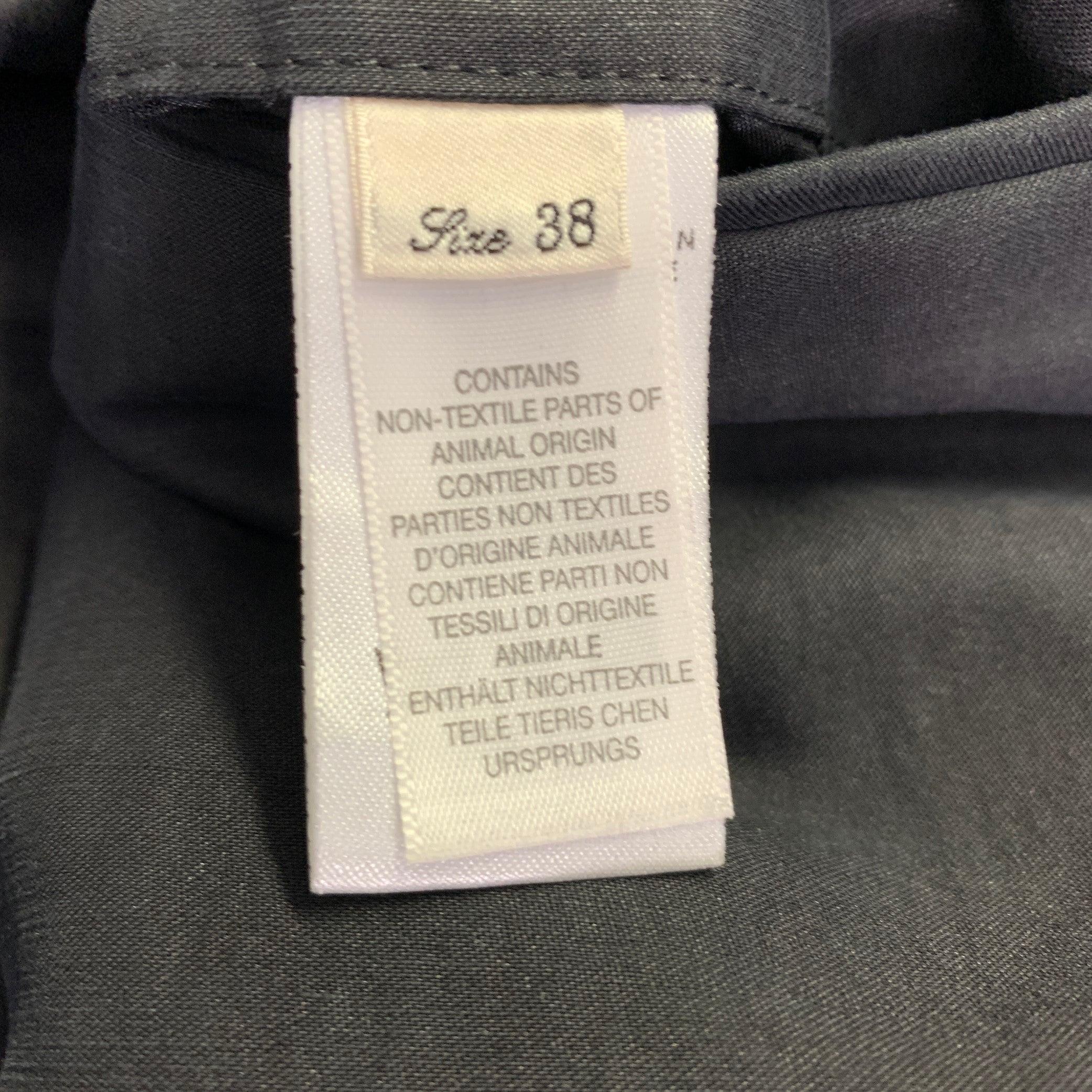 PAUL SMITH Size 38 Black Cotton Blend Single Breasted Sport Coat For Sale 4