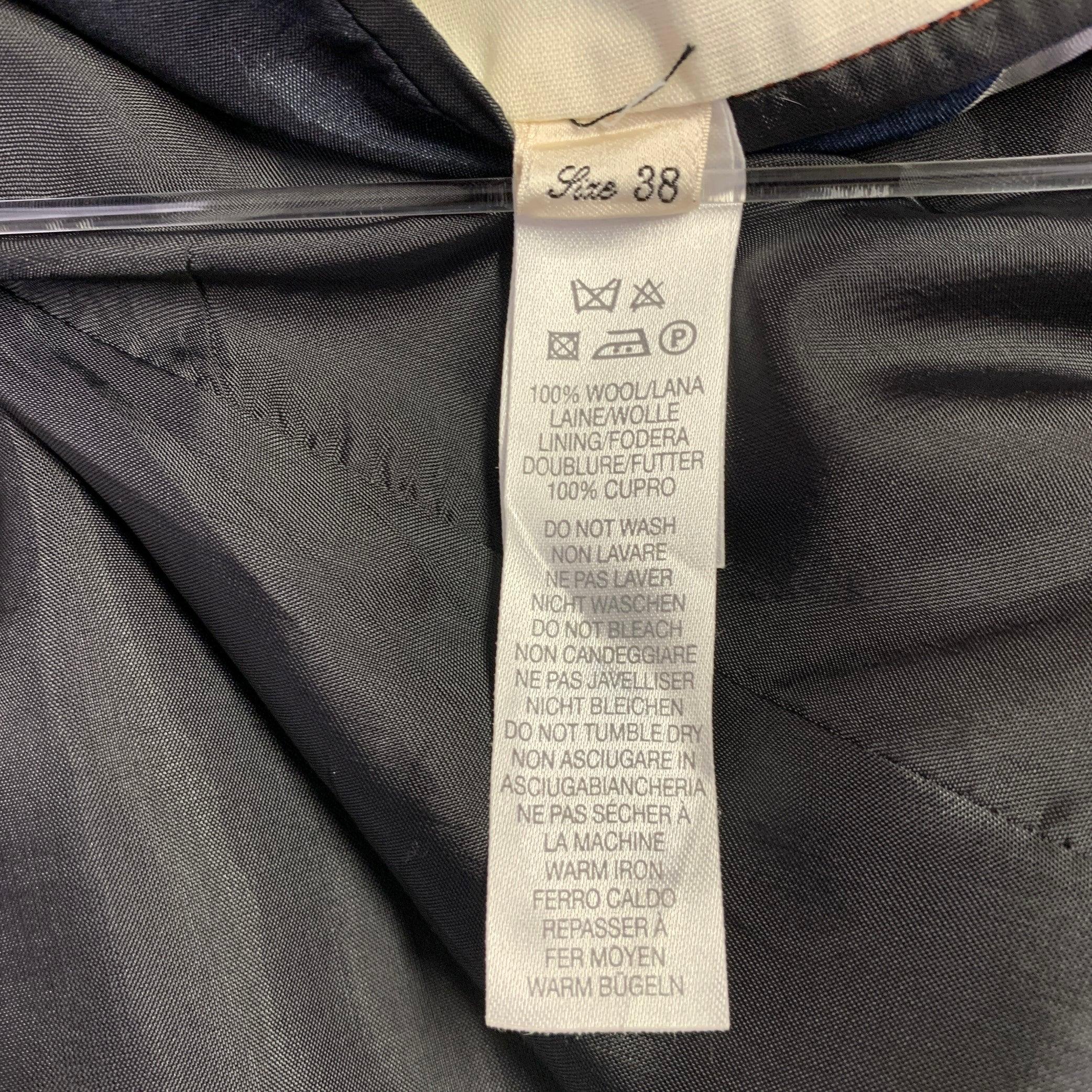 PAUL SMITH Größe 38 Brown Brick Wool Single Breasted Sport Coat im Angebot 2