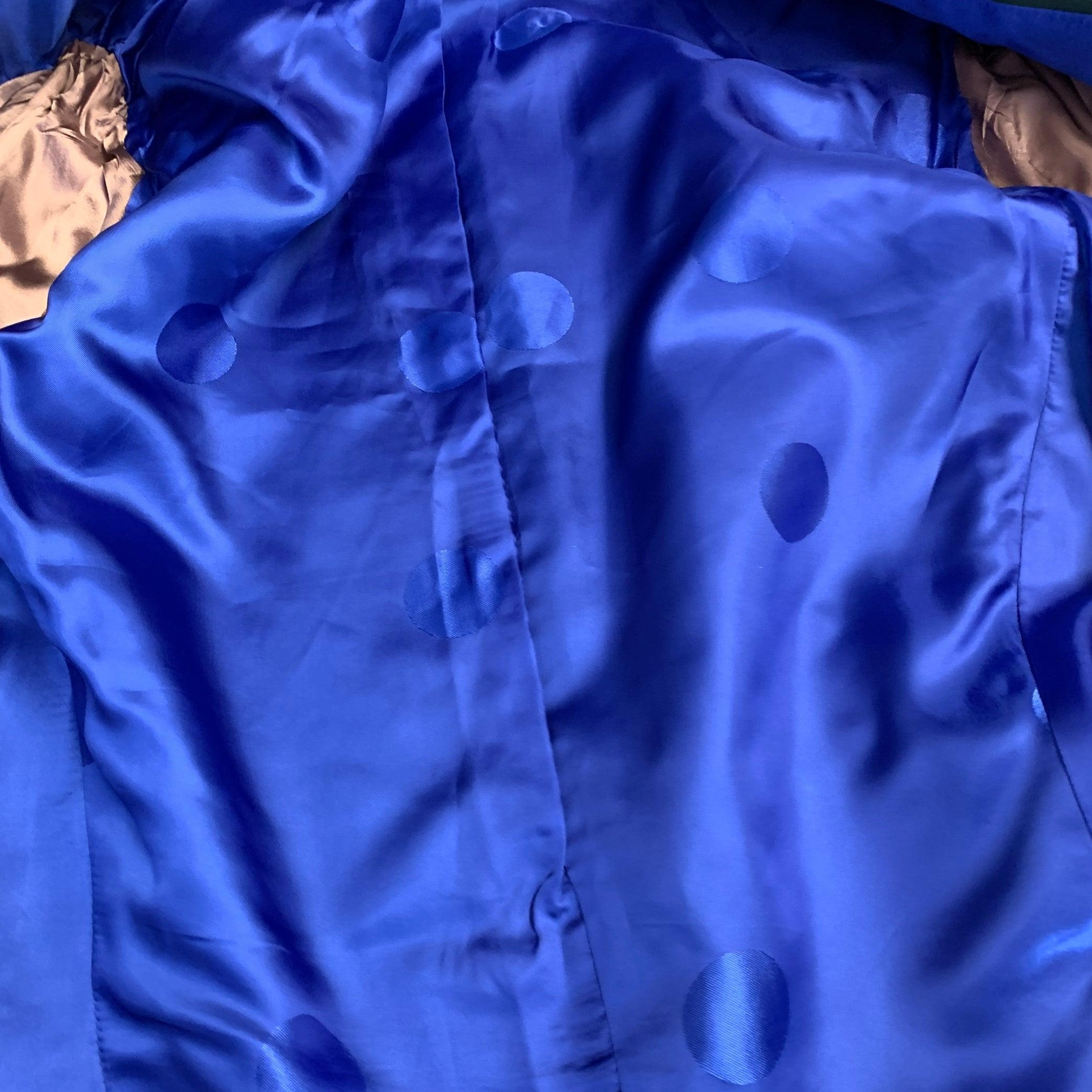 PAUL SMITH Anzug mit Kerbrevers aus grüner Wolle und Mohair, Größe 38 Regular im Angebot 3