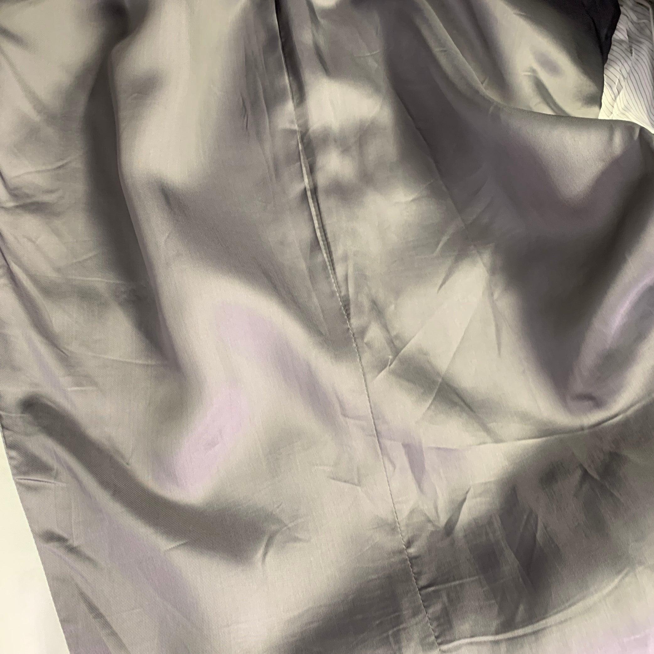 PAUL SMITH - Manteau de sport en velours côtelé bleu à revers clouté, taille 42 en vente 4