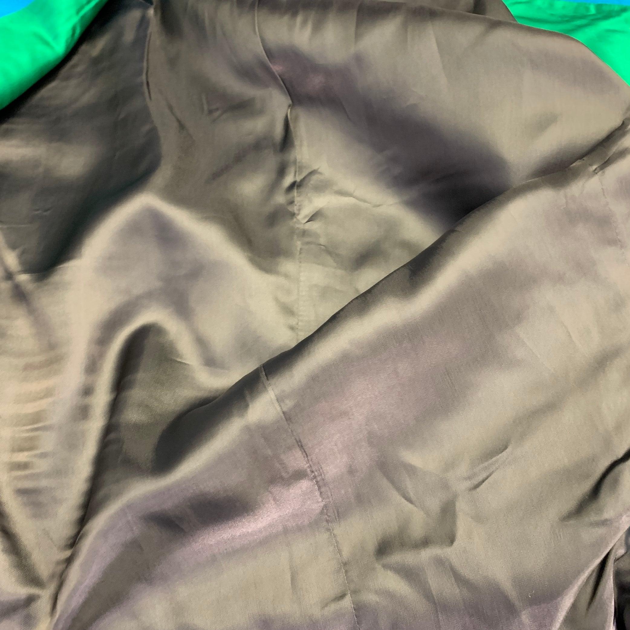 PAUL SMITH Größe 42 Teal Wool Notch Reverse Sport Coat im Angebot 1