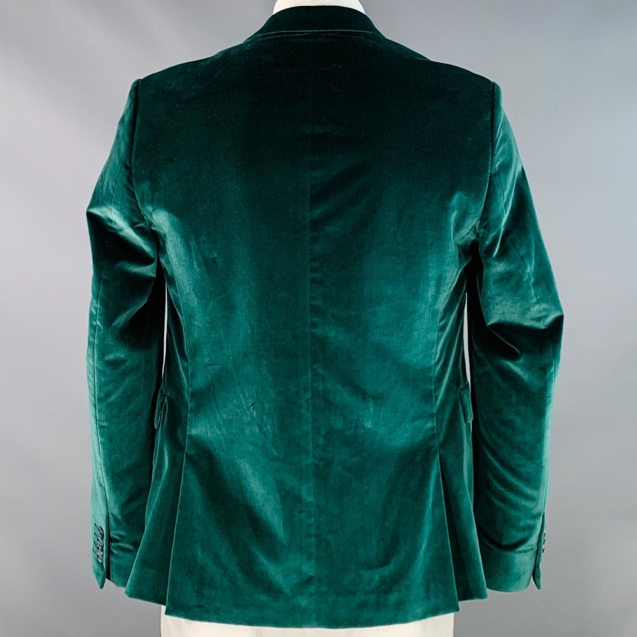 Nero Paul Smith taglia 44 Greene & Greene Greene & Greene, cappotto sportivo con risvolto a tacche in vendita