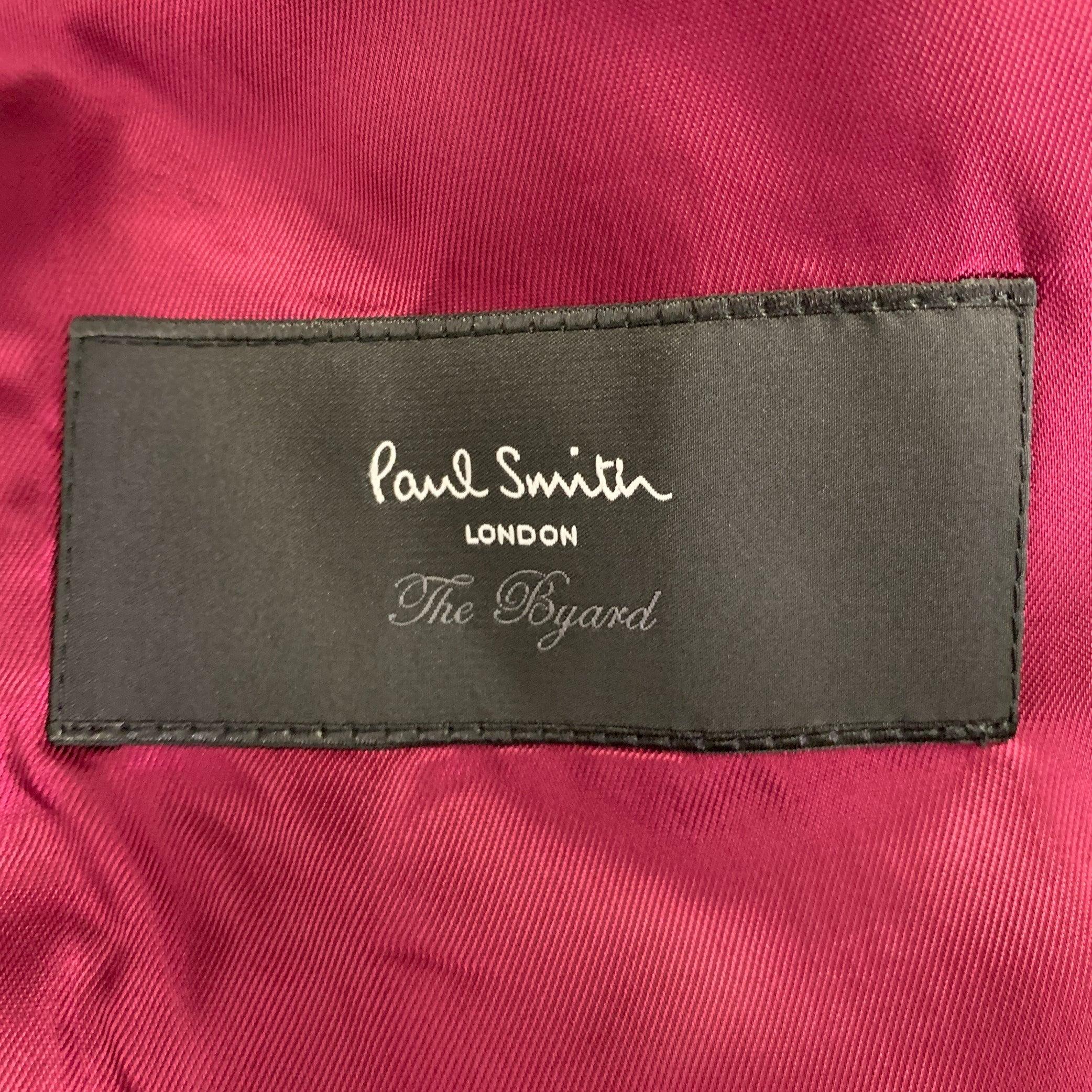 PAUL SMITH Größe 44 Lila Wolle Mohair Sportmantel Herren im Angebot