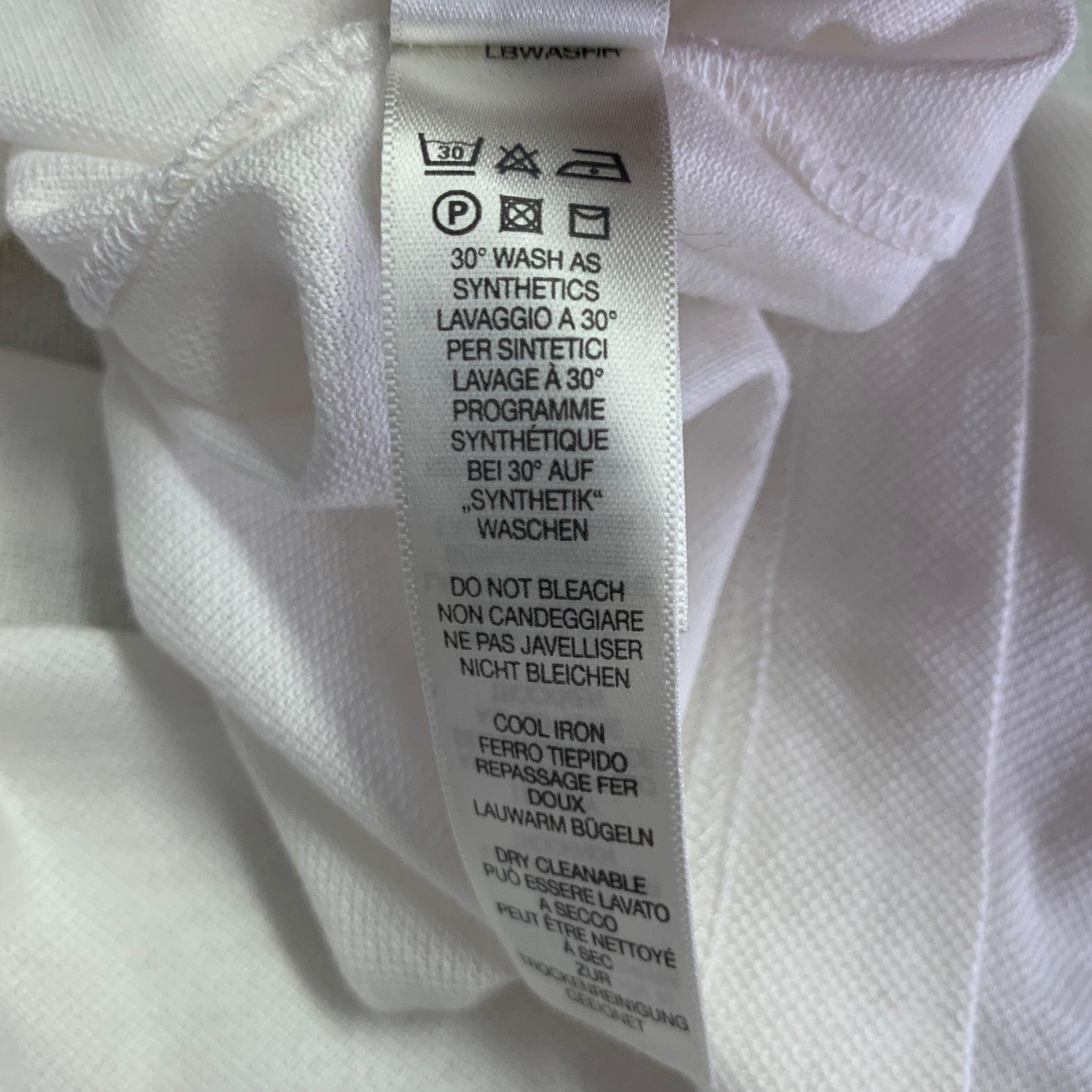 PAUL SMITH Polo blanc multicolore bordé de contrastes en coton en vente 1