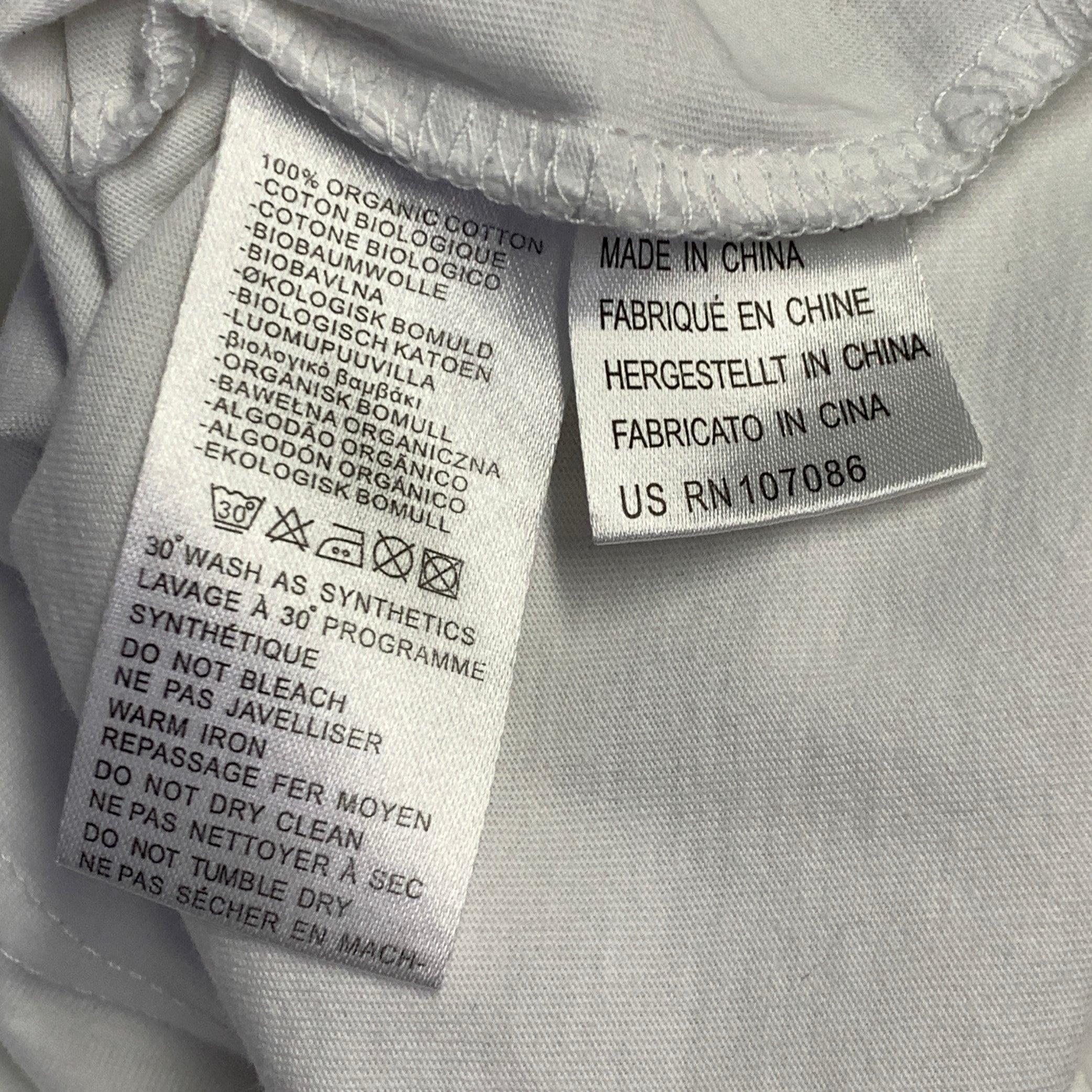 PAUL SMITH Camiseta cuello redondo de algodón con calaveras blancas multicolor talla L en venta 5