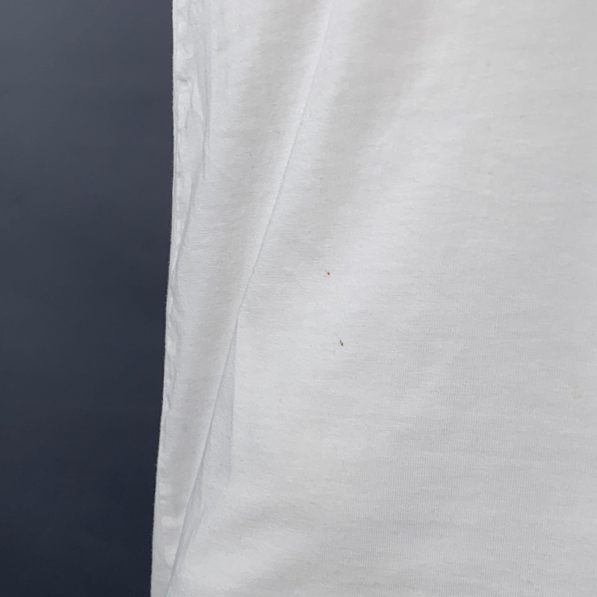 De los hombres PAUL SMITH Camiseta cuello redondo de algodón con calaveras blancas multicolor talla L en venta