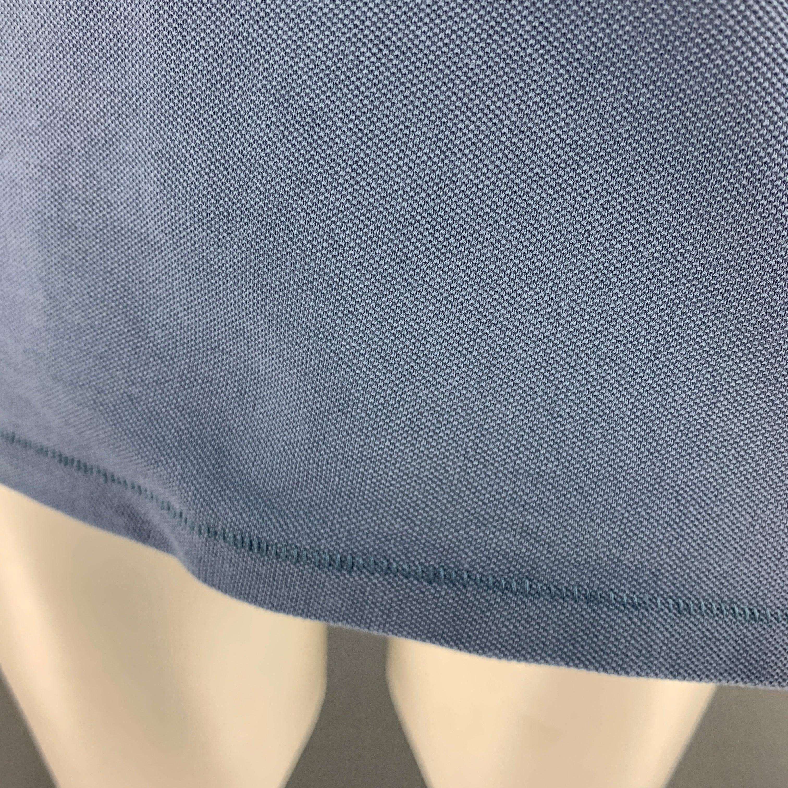PAUL SMITH Size M Blue Cotton Short Sleeve Polo 2