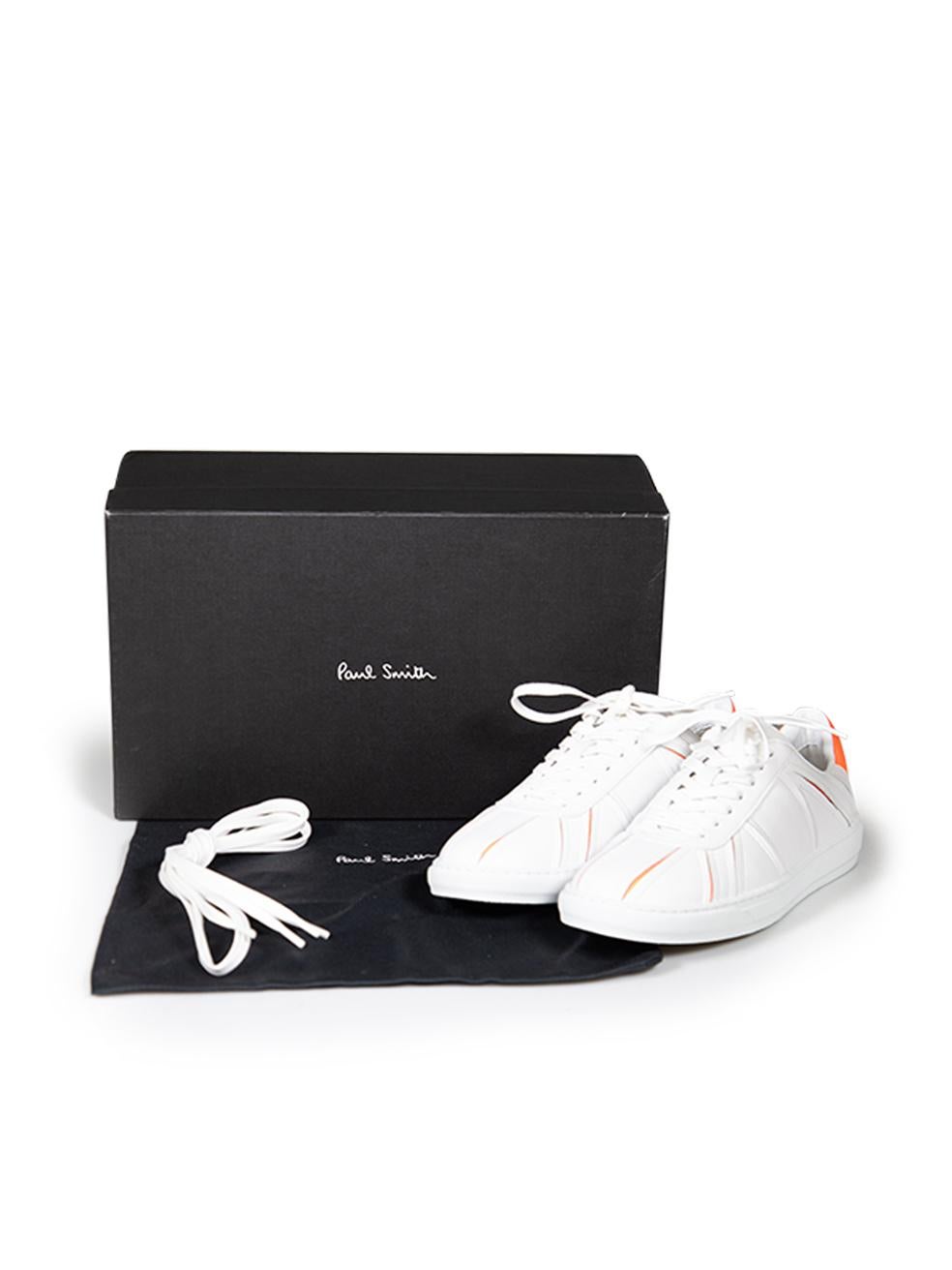 Baskets Levon Paul Smith en cuir blanc, taille IT 37 Pour femmes en vente