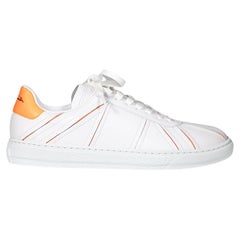 Paul Smith White Leather Levon Trainers Size IT 37