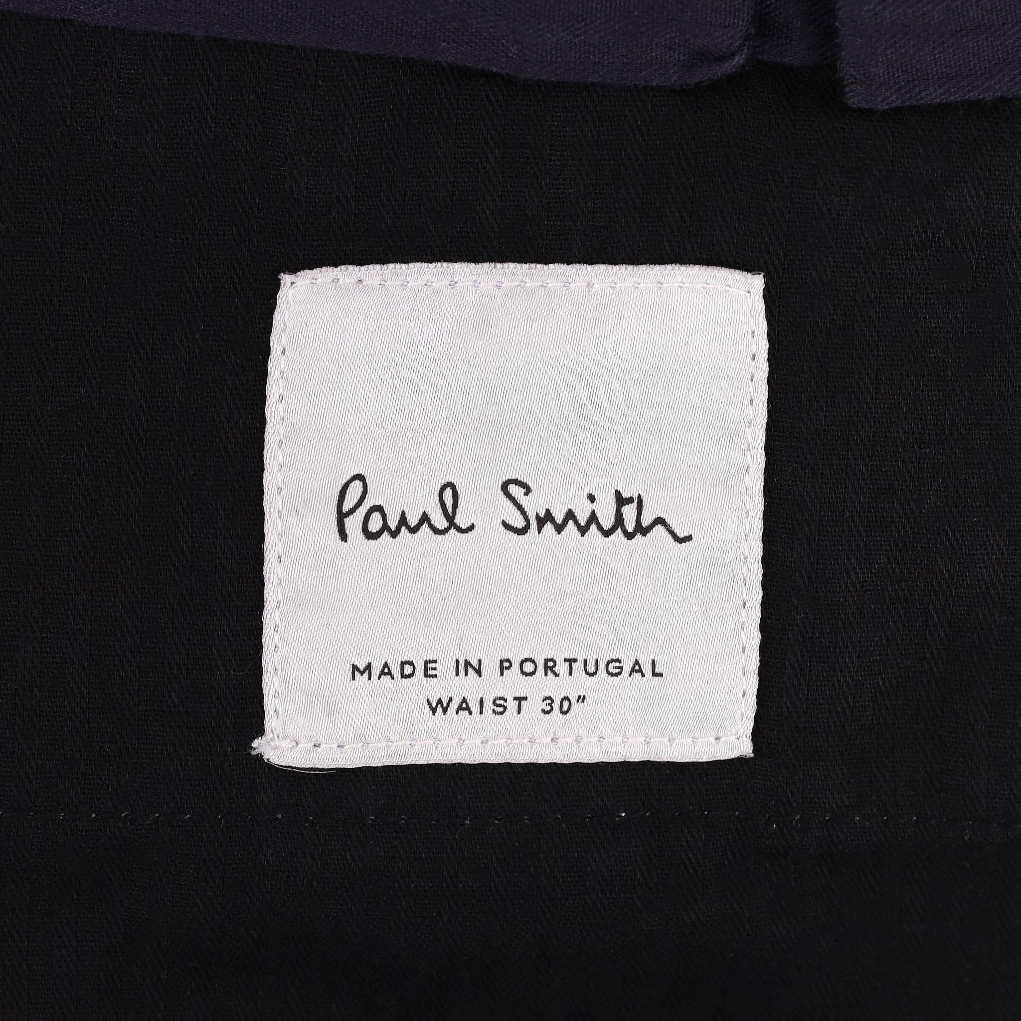 Paul Smith Wool & Silk Blend Checked Suit en venta 5