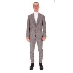 Paul Smith Wool & Silk Blend Checked Suit