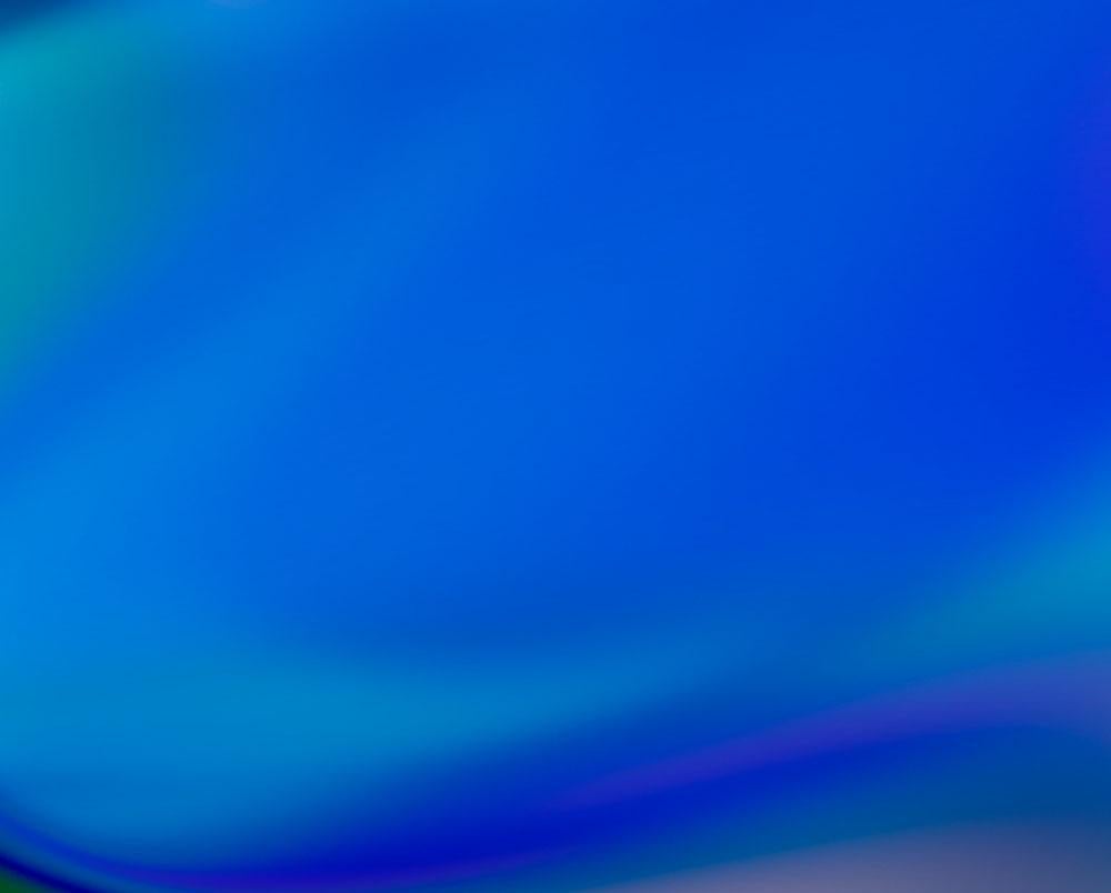 Bleed # 202053  (Abstract photography) - Blue Abstract Photograph by Paul Snell