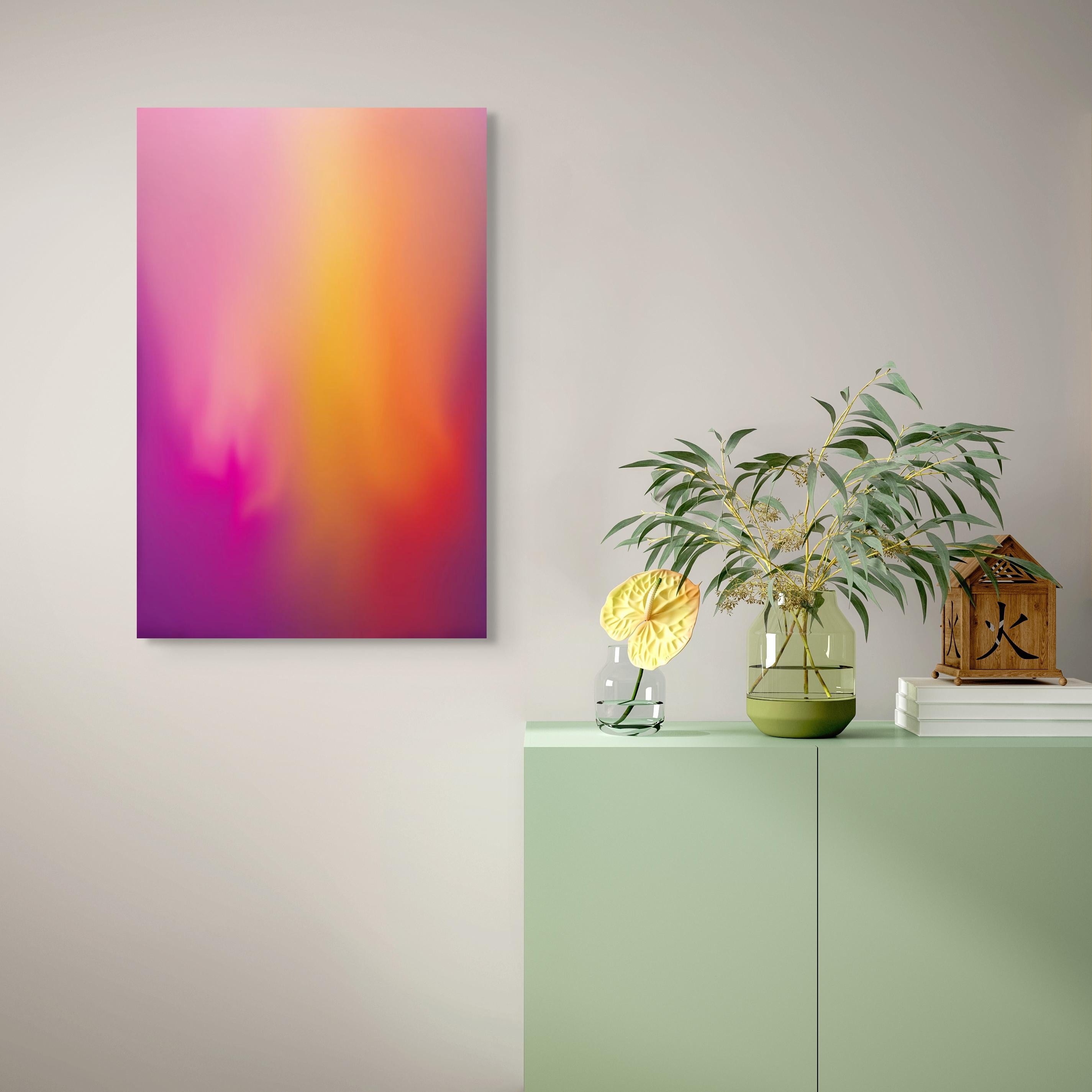 Bleed n° 202351 (peinture abstraite) - Photograph de Paul Snell