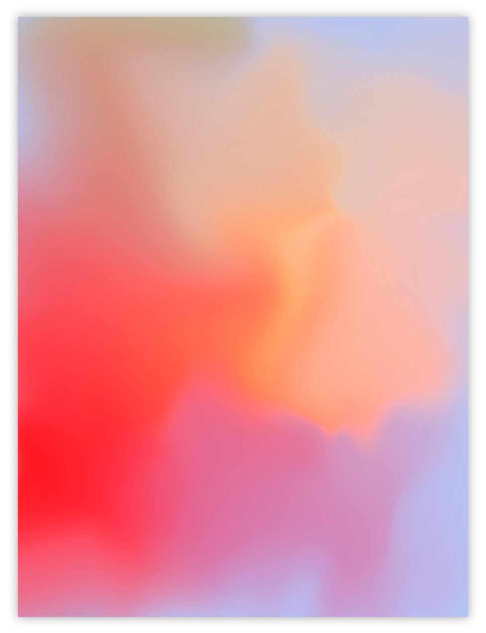 Paul Snell Abstract Photograph - Bleed # 202388 (Abstract painting)