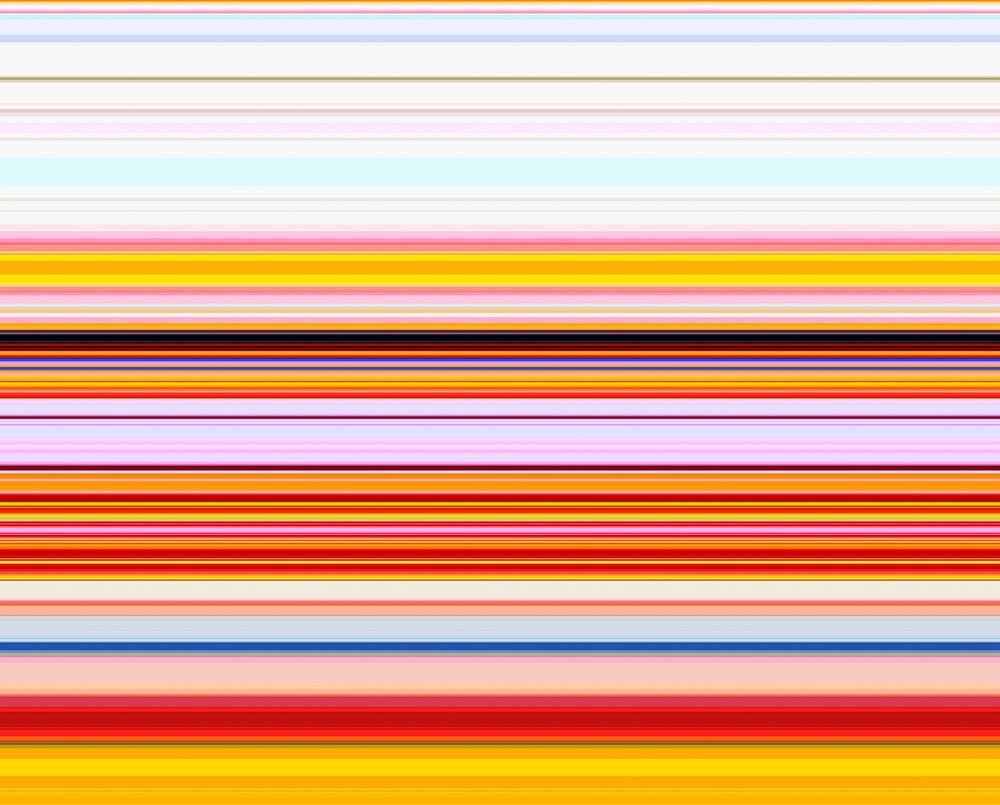 Intersect # 201603 (Abstrakte Fotografie) (Orange), Abstract Photograph, von Paul Snell