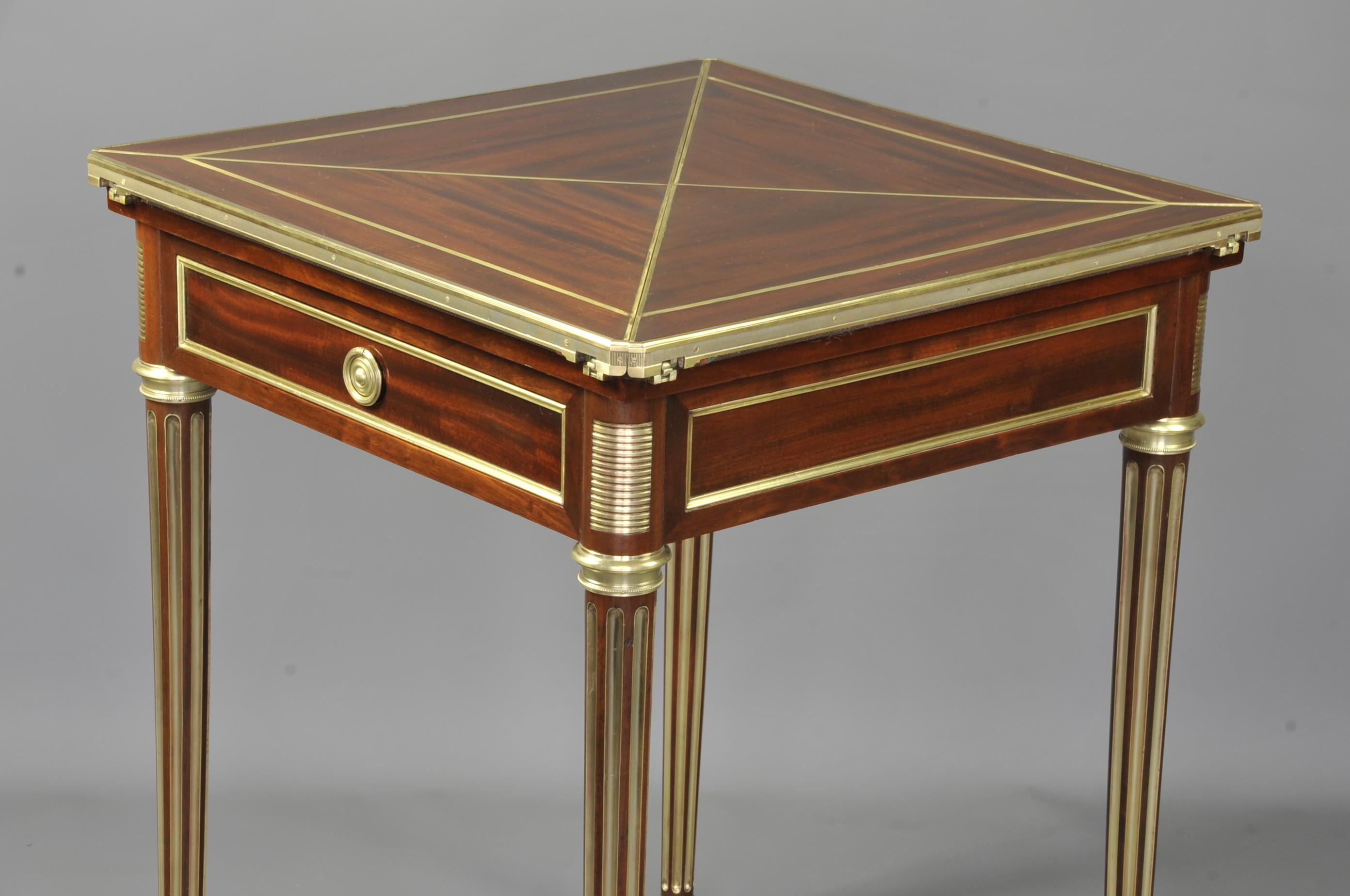 Paul Sormani '1817-1866', Louis XVI Games Table For Sale 2