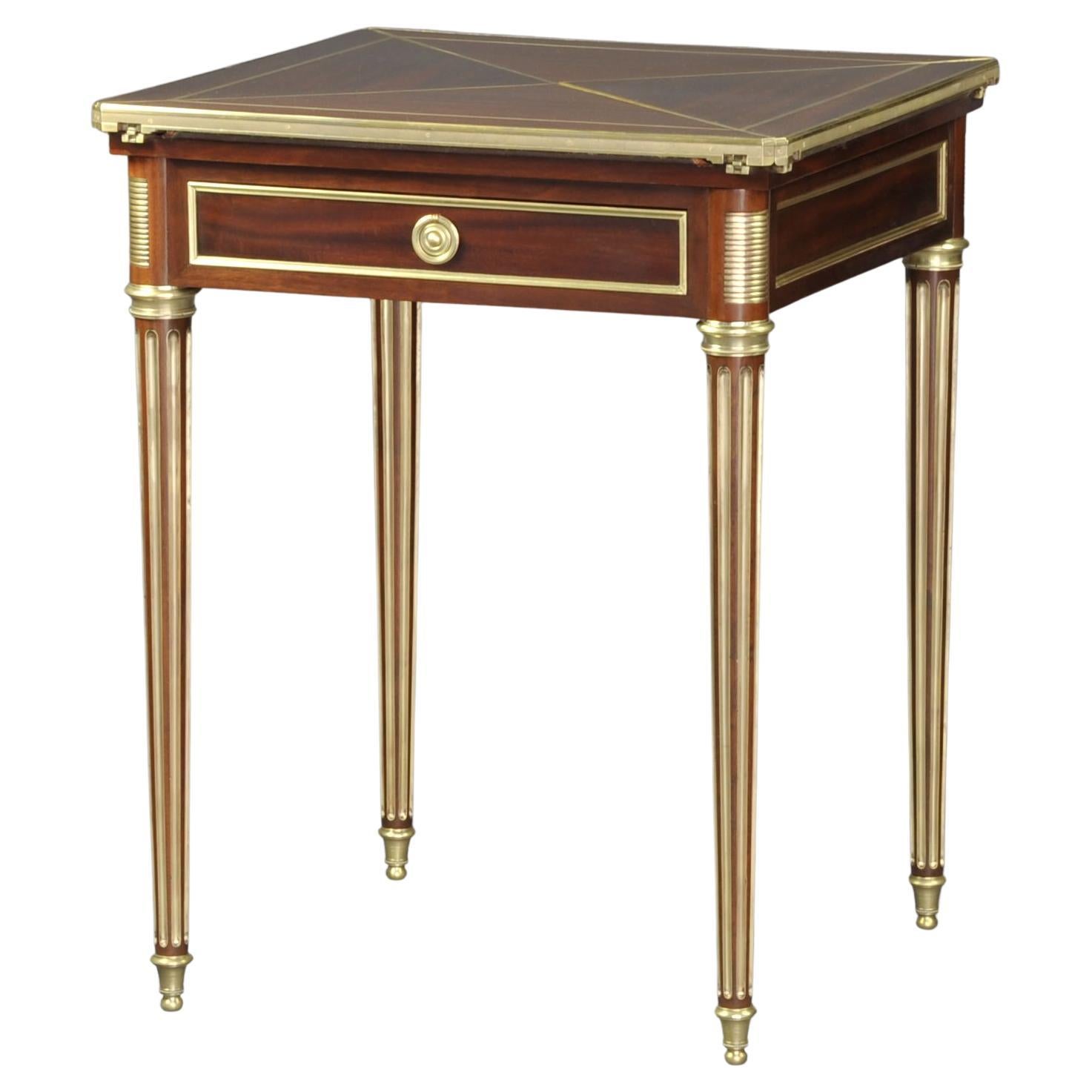 Paul Sormani '1817-1866', Louis XVI Games Table For Sale