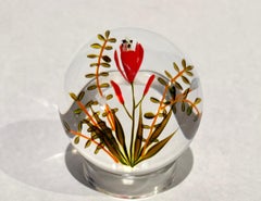 Paul Stankard “Daylily” Paperweight, 1977
