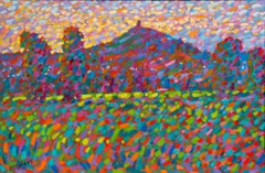 Paul Stephens (b.1957) - Contemporary Oil, Glastonbury Tor Hill