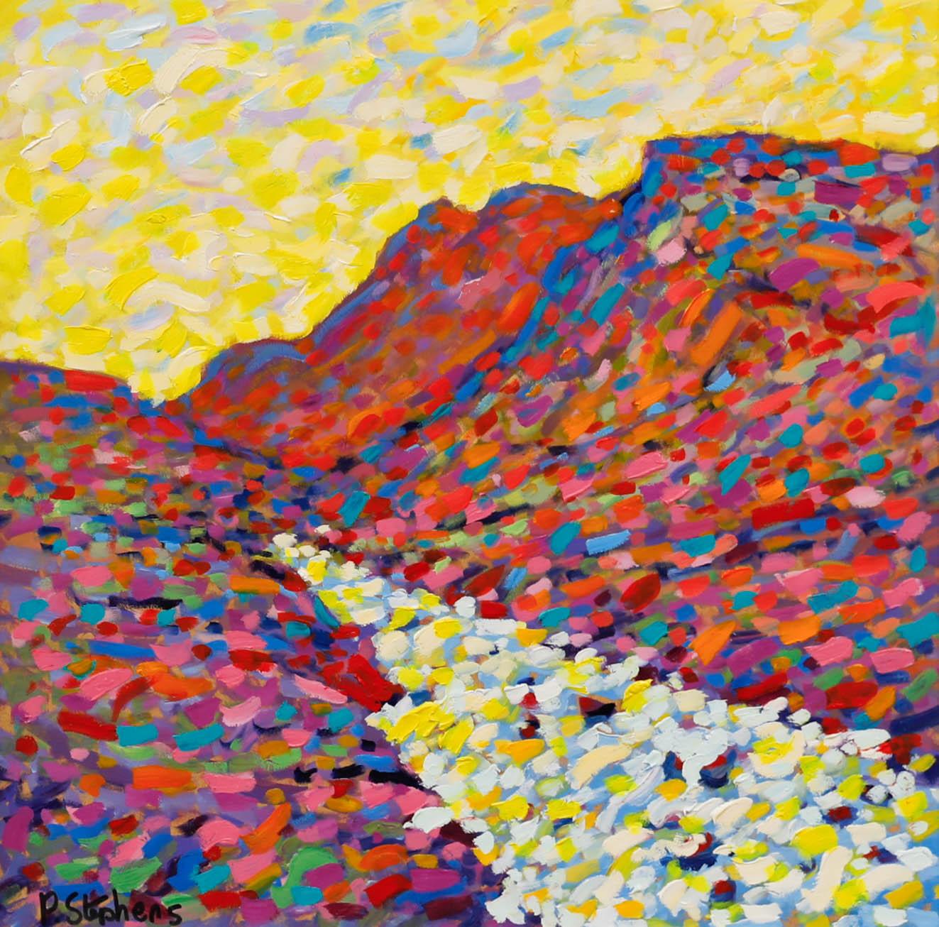 Paul Stephens (geb.1957)  - Contemporary Oil, Berge & Loch of Scotland im Angebot 1