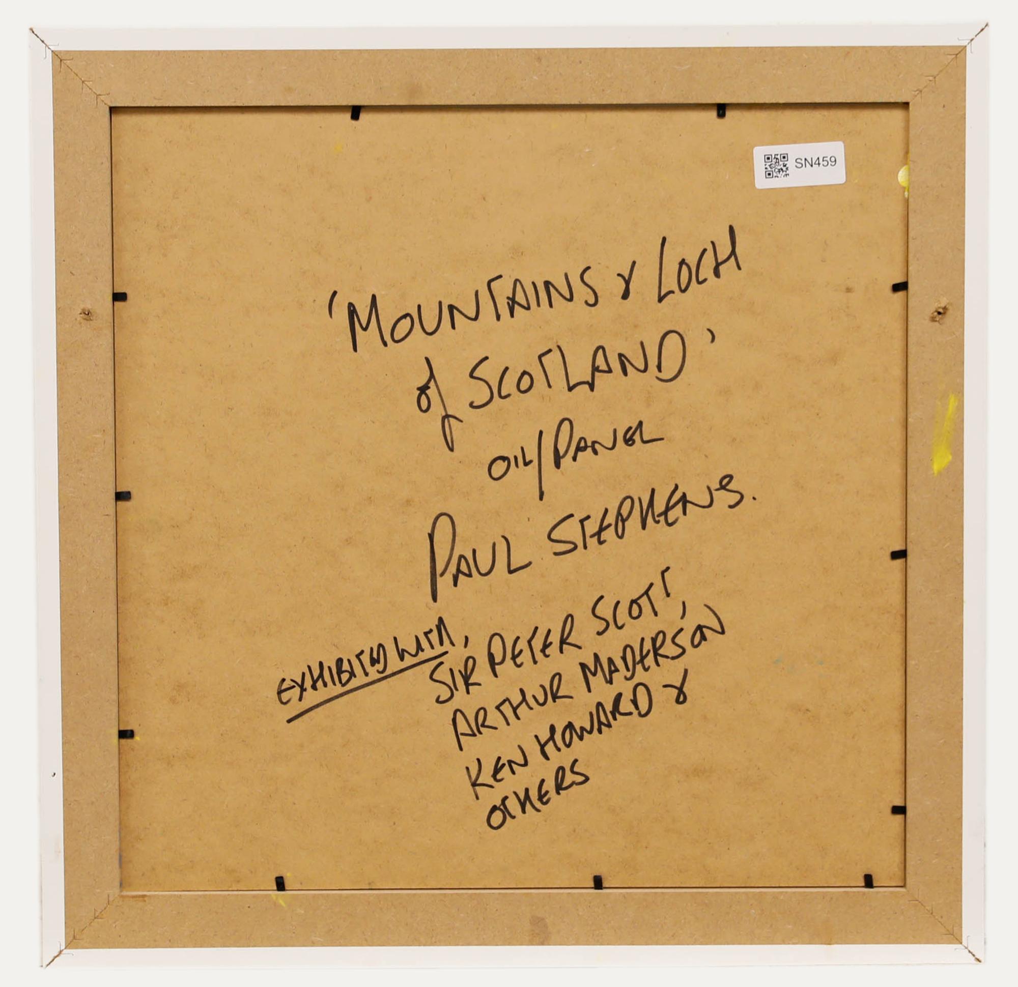 Paul Stephens (geb.1957)  - Contemporary Oil, Berge & Loch of Scotland im Angebot 2