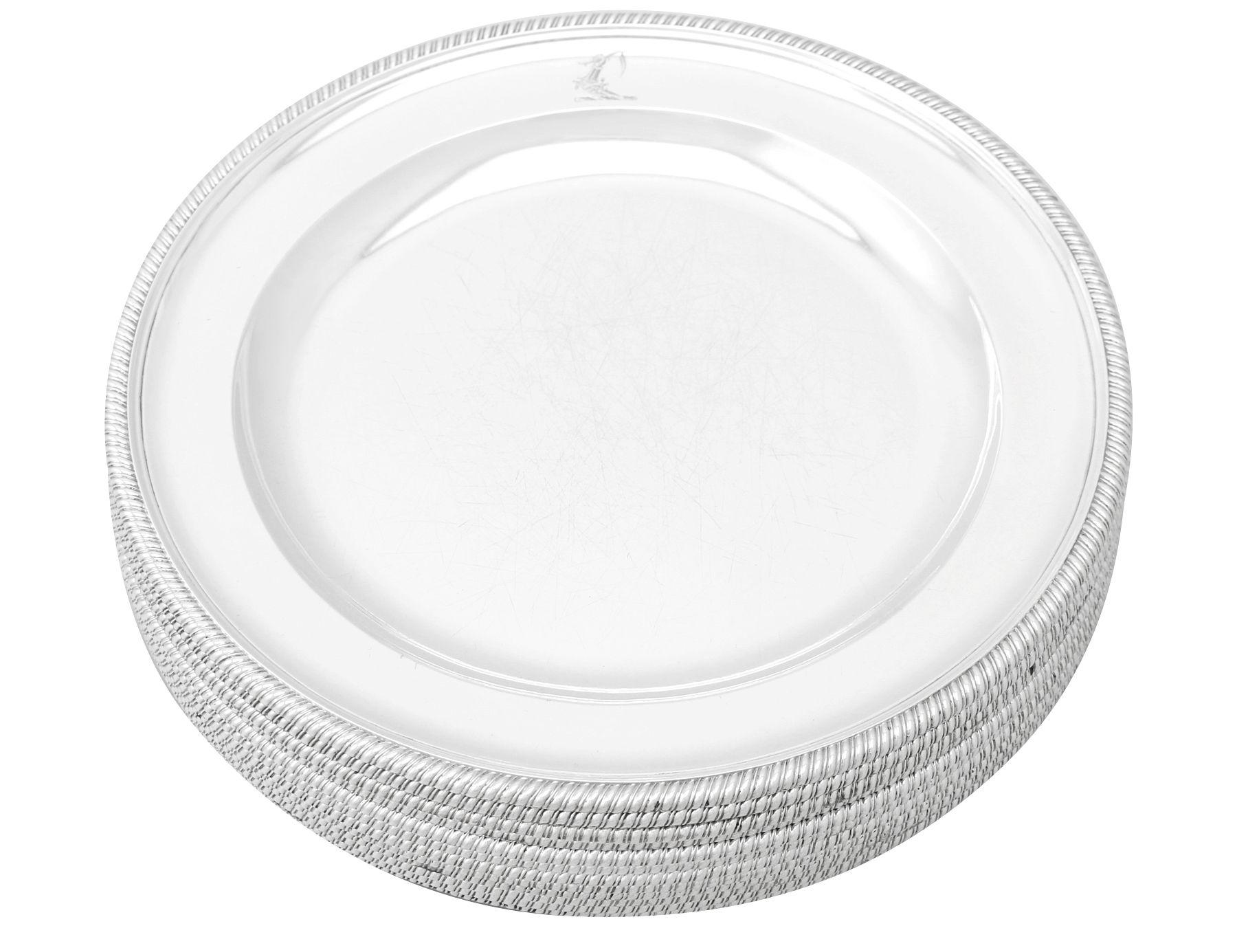 sterling silver plates value
