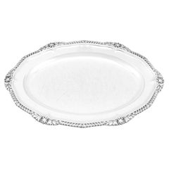 Paul Storr Antique 1825 Sterling Silver Platter