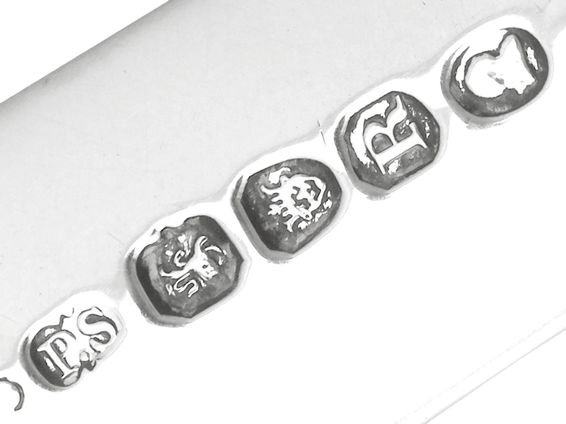 Inizio XIX secolo Paul Storr Antico set di sei spiedini per carne in argento sterling in vendita