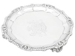 Paul Storr Antique Sterling Silver Salver