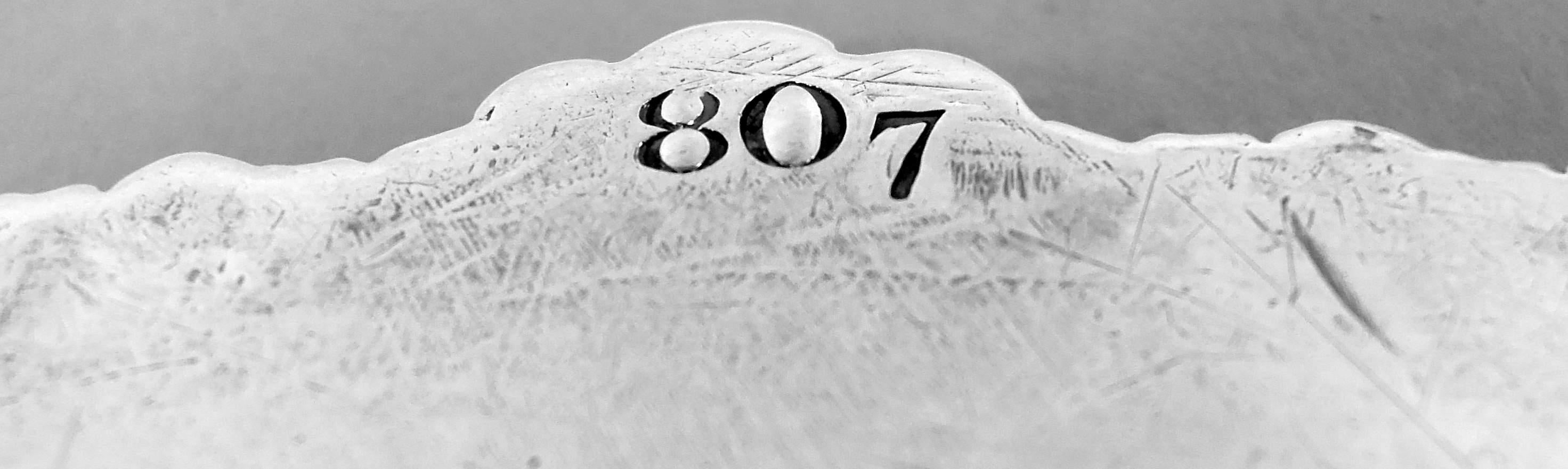 Début du XIXe siècle Paul Storr Georgian Regency Sterling Silver Dinner Plates, 1810 en vente