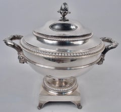 Paul Storr Georgian Regency Sterling Silver Hot Water Urn, 1809
