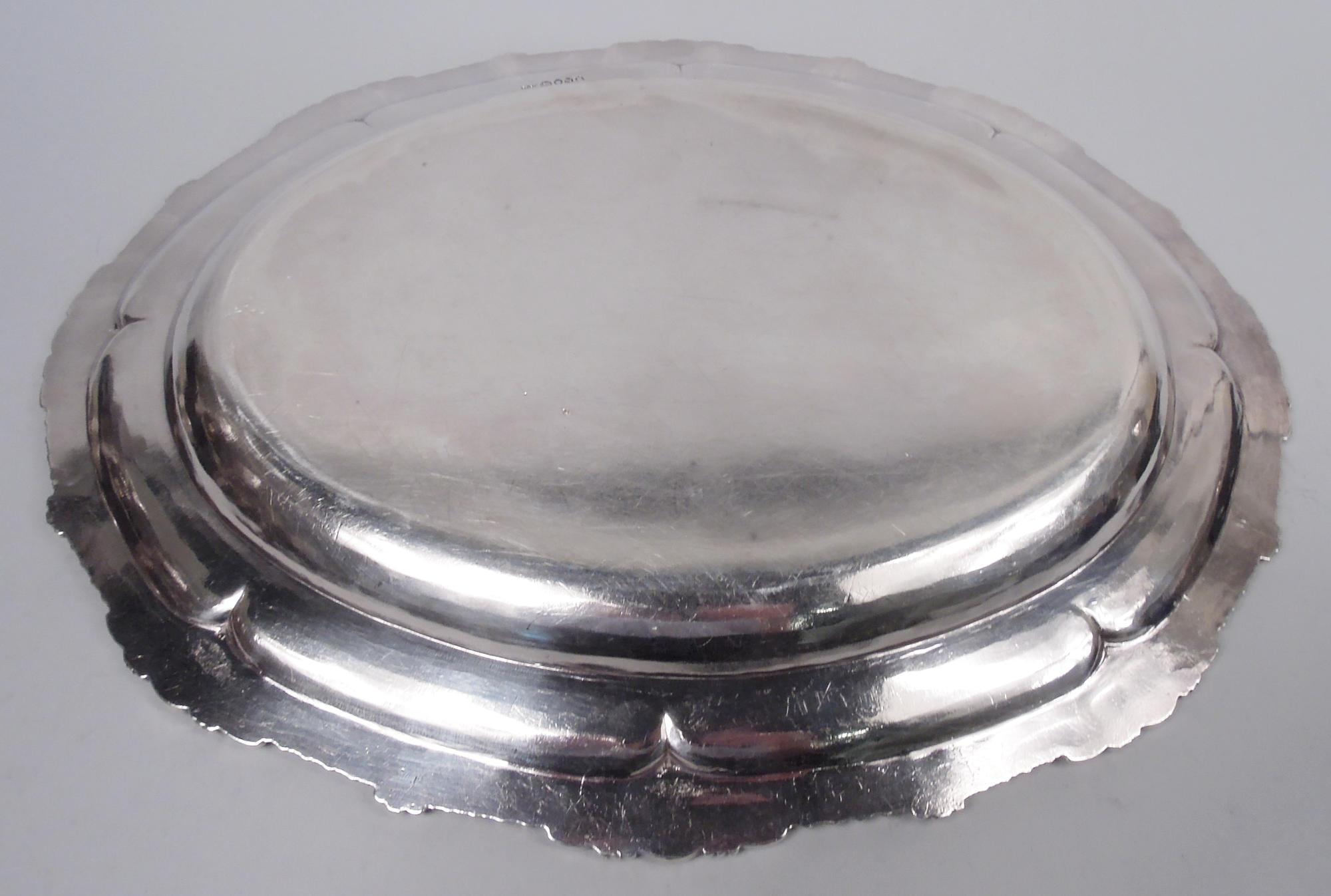 Early 19th Century Paul Storr Platter from Historic Duke of Hamilton Service, 1808 For Sale