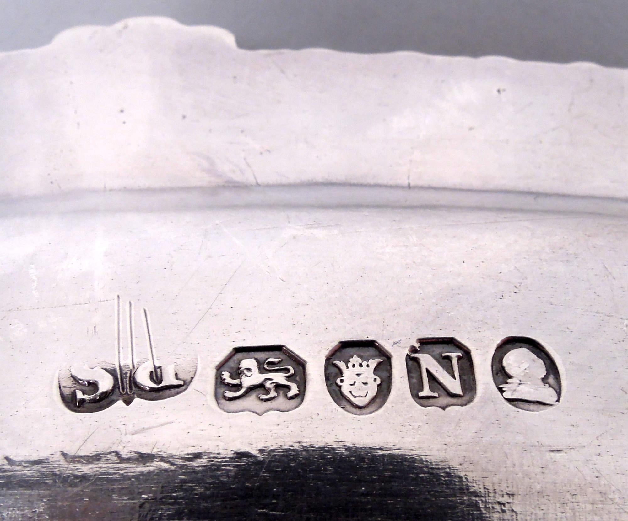 Sterling Silver Paul Storr Platter from Historic Duke of Hamilton Service, 1808 For Sale