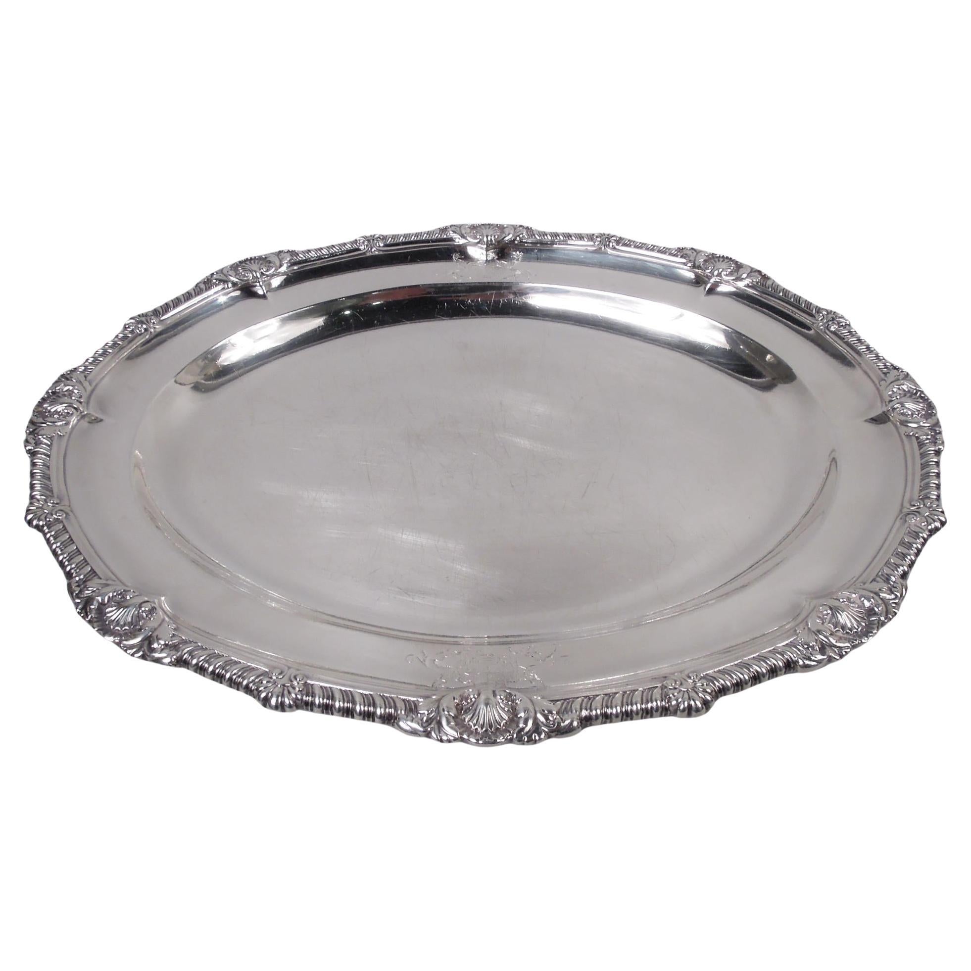 Paul Storr Platter from Historic Duke of Hamilton Service, 1808 For Sale
