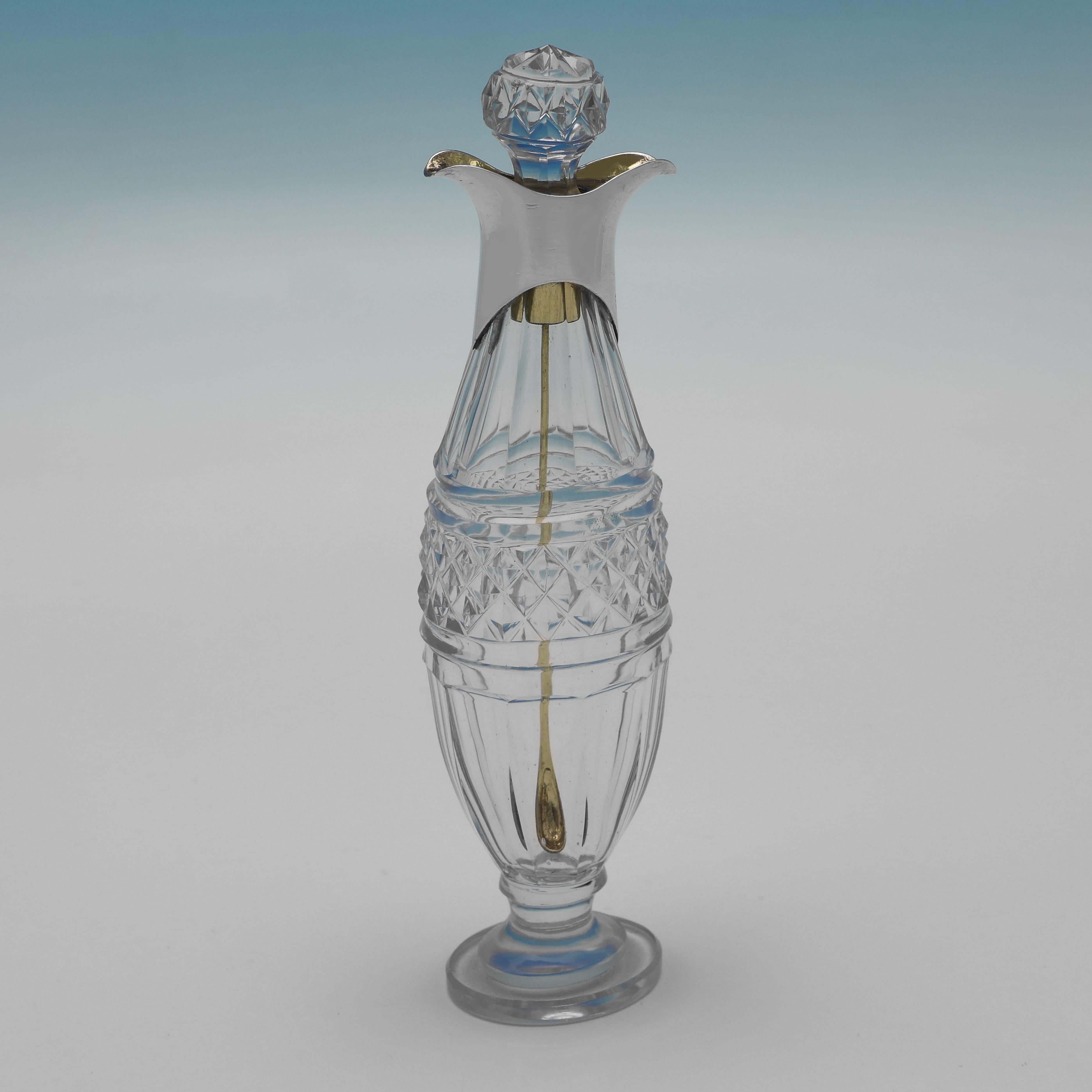 Paul Storr - Set aus Sterlingsilber und geschliffenem Glas aus dem Jahr 1799 im Angebot 2