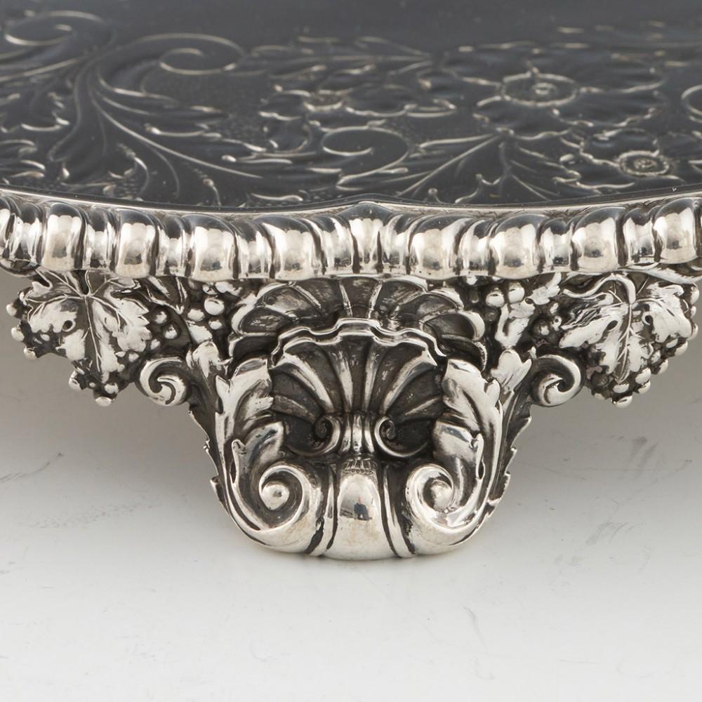 Early 19th Century Paul Storr Sterling Silver Salver London 1825