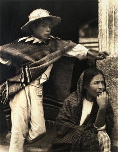 Boy with Old Woman