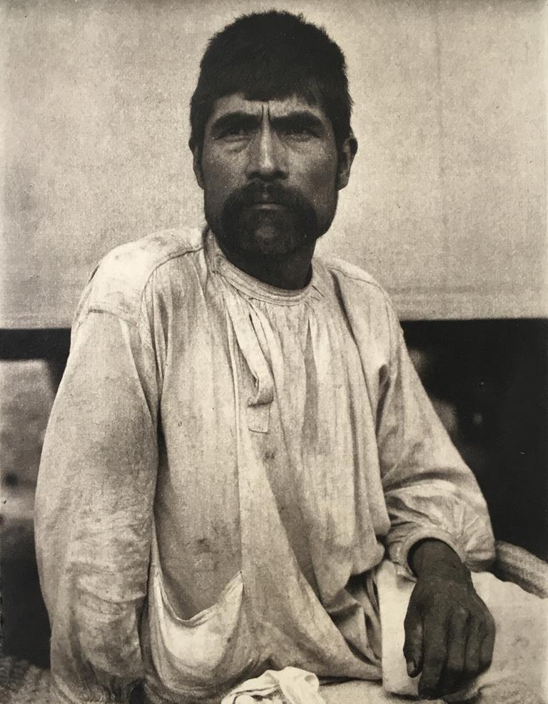 Paul Strand Black and White Photograph - Man, Tenancingo