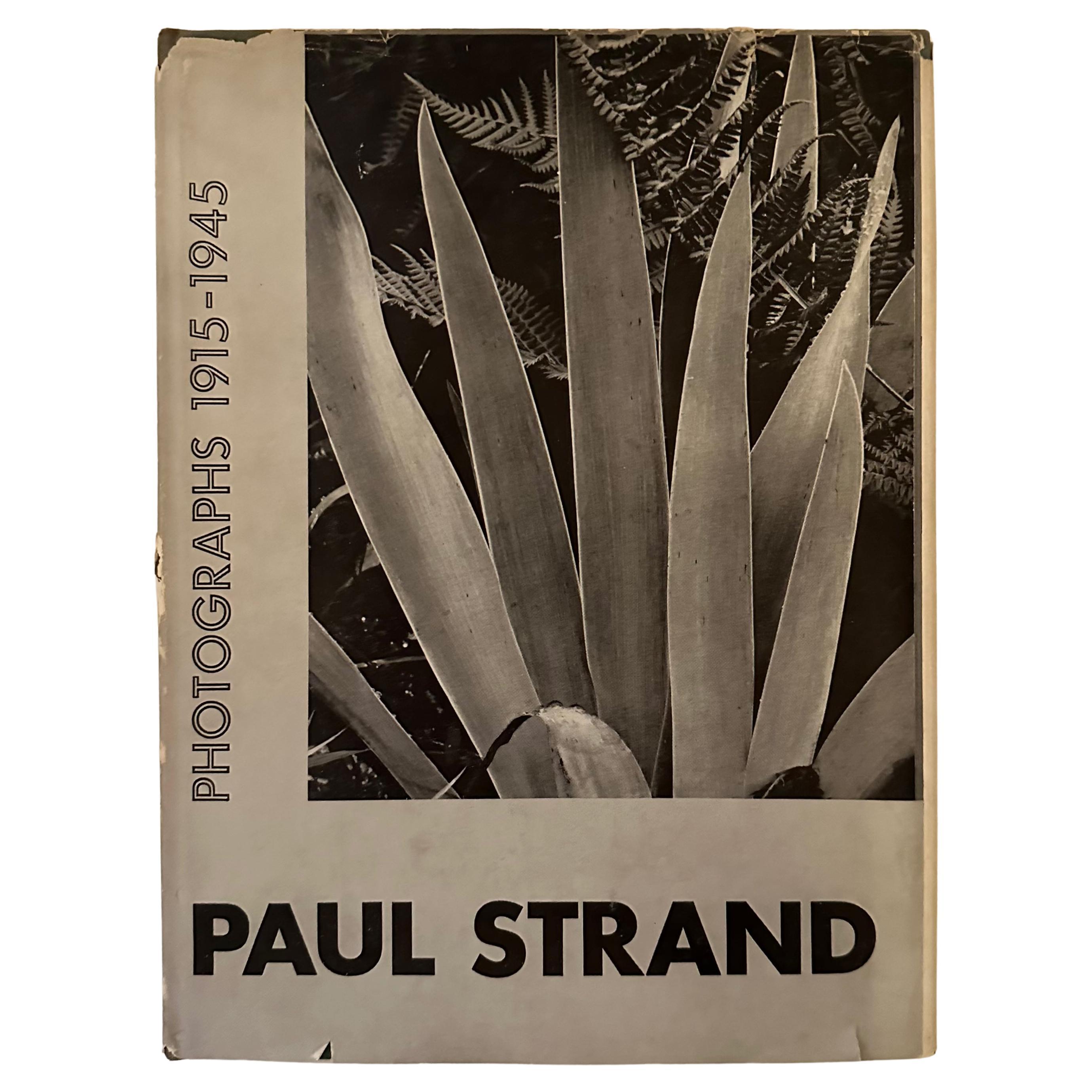 Paul Strand: Photograph 1915-1945 - Nancy Newhall - 1st edition, 1945 For Sale