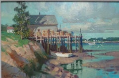 Paul Strisik Marine Painting American Impressionist National Academy Rockport