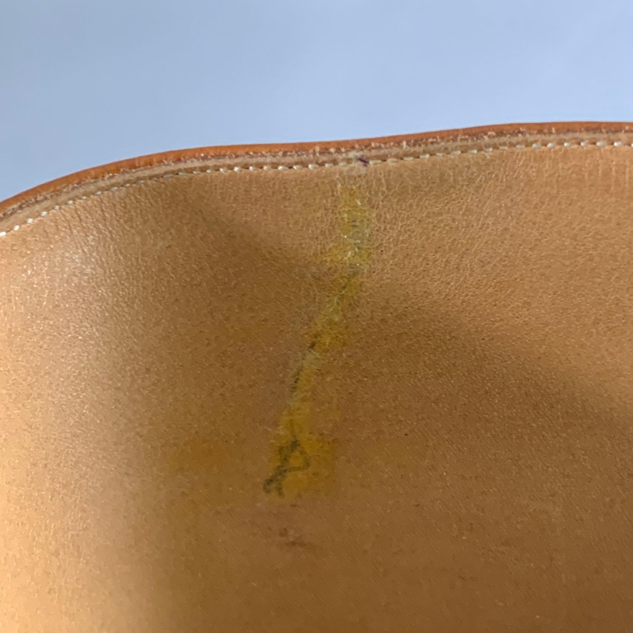 PAUL STUART Taille 7.5 Bottes d'équitation en cuir noir et tan avec fermeture à glissière latérale en vente 3