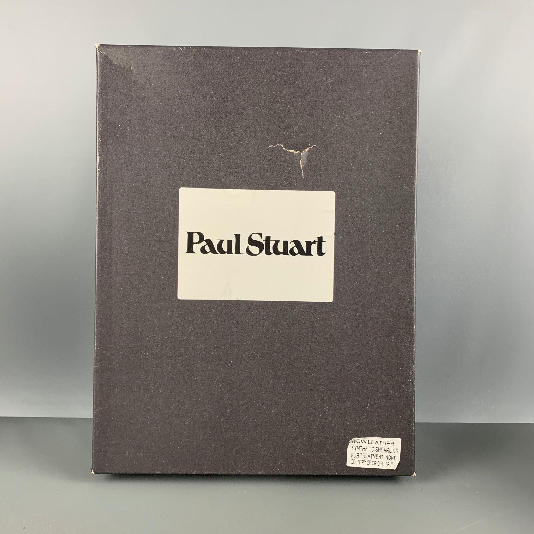 PAUL STUART Größe 8 Brown Solid Leder Pull On Stiefel im Angebot 5