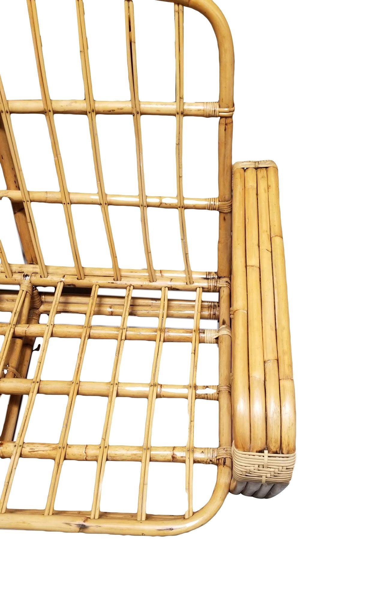 Paul T. Frankl, banquette carrée à dos rond Pretzel à 4 brins en vente 11