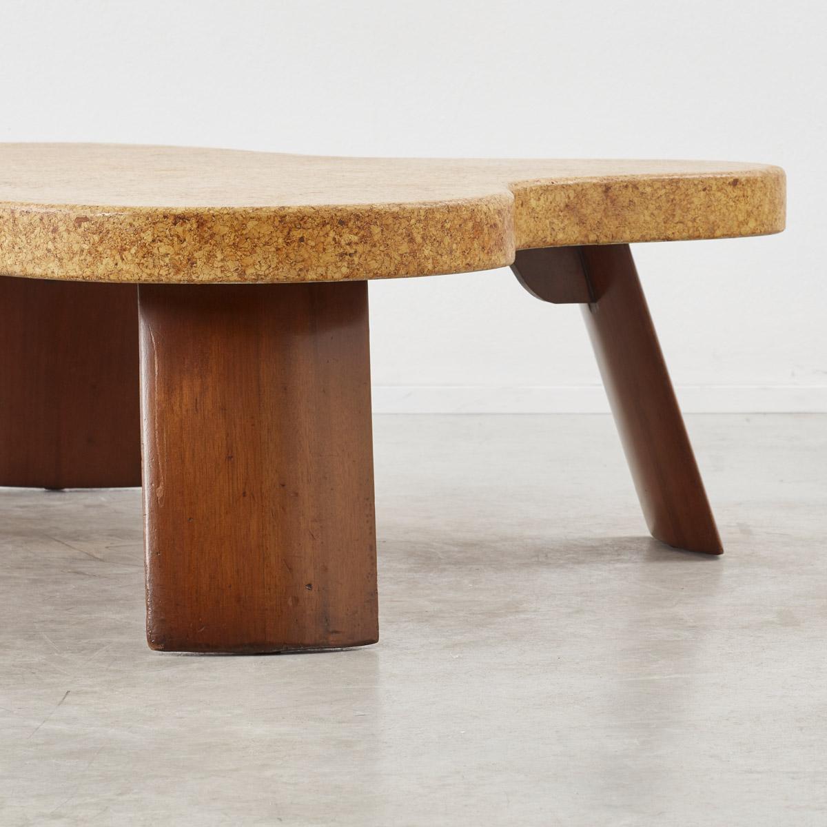 Paul T. Frankl Amoeba cloud coffee table Johnson Furniture Company - USA, 1940s For Sale 2